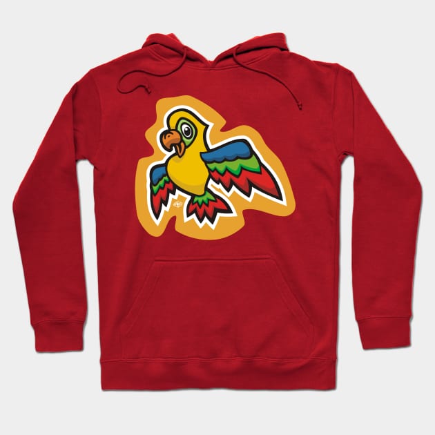 Little Parrot Hoodie by MBK